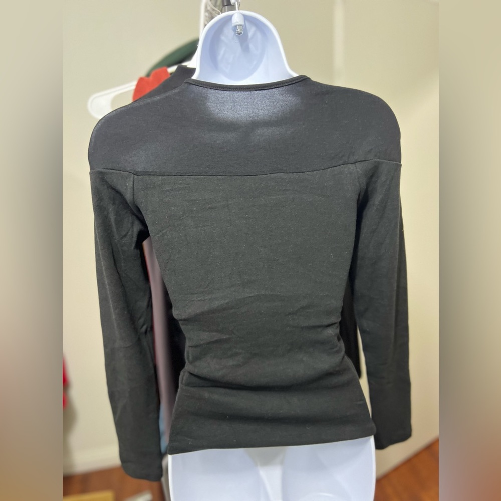 OGL Tencel Wool Sheer Shoulder Brami Top - Picture 3 of 4